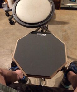 Evans RealFeel - Drum Practice Pad - Drum Pad - Drummer Practice Pad - Gum Rubber & Neoprene, 2 Sided, 12 Inch 2-Sided 36 71YXtu2maVL