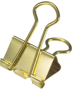 Officemate OIC Officemate Assorted Size Binder Clips (OIC31022) Gold 28 71YYel79pRL