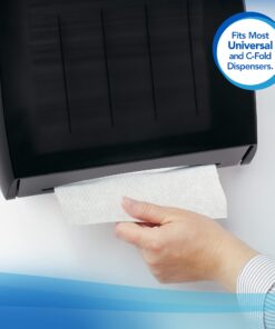 Scott Essential C Fold Paper Towels (01510) with Fast-Drying Absorbency Pockets, 12 Packs / Case, 200 C Fold Towels / Pack 14 71YYrla39vL