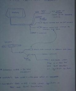 Pyle Backup Car Camera & Rear View Mirror Monitor Screen System-Parking & Reverse Safety Distance Scale Lines, Waterproof & Night Vision Cam with IR LED Lights, 7" LCD Display for Vehicles-(PLCM7200) 8 71YYtgJiGL