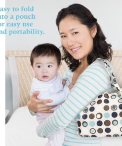 Shopping Cart Cover for Baby and High Chair Cover -2-in-1- Soft Padded Machine Washable Cart Cover for Babies - Cellphone and Bottle Holder included, Perfect baby shower gifts for boys or girls 28 71YZg2c5EvL