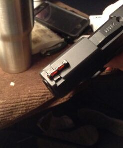 HIVIZ unisex adult Handgun HiViz SW2014 Interchangeable Style Front Sight for Smith Wesson M P Full Size, Green, Red, and White, One Size US 49 71YZlvjaYJL