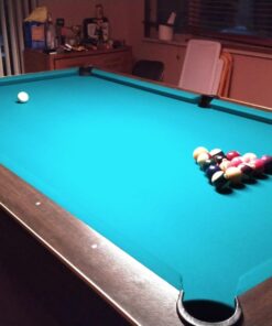 Championship Saturn II Billiards Cloth Pool Table Felt Green 8-Feet 23 71Ya0E6dCTL