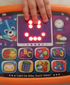 VTech Light-Up Baby Touch Tablet, Orange Standard Packaging 14 71Ya2fL2CKL