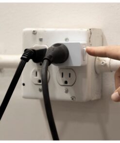 UltraPro Grounded Power Switch, 4 Pack, Outlet Extender, 3 Prong, Easy to Install, for Indoor Lights and Small Appliances, Energy Efficient Adapter, Space Saving Design, UL Listed, White, 46844 14 71Ya9jZGT0L 1