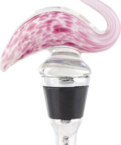 LSArts Wine Bottle Stopper, Flamingo
