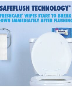 Cottonelle FreshCare Flushable Cleansing Cloths Pouch, 42 Count (Pack of 8) 13 71YaHlCf2tL