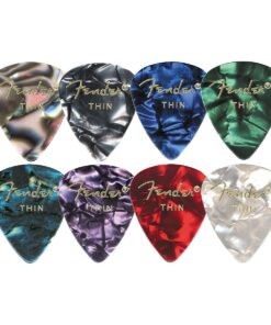 Fender Moto Style Guitar Picks, 12 Pack - Blue Medium Blue Moto 13 71Yalu84BiL