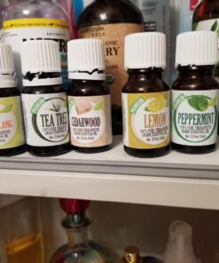 Healing Solutions 10ml Oils - Peppermint Essential Oil - 0.33 Fluid Ounces 0.33 Fl Oz (Pack of 1) 33 71YaxfkSwZL