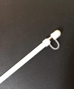 MoKo Pencil Cap Holder Fit Apple Pencil 1st Generation, USB Cable Tether and Pencil Cap, Fit New iPad 10th Generation 2022, iPad 9th/8th/7th/6th Gen, iPad Mini 5,White White 31 71Yb5mELNdL