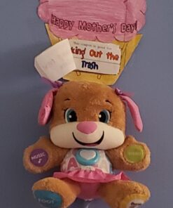 Fisher-Price Laugh & Learn Baby & Toddler Toy Smart Stages Sis Interactive Plush Dog with Music Lights & Learning Content for Ages 6+ Months 63 71YbKV7Z6iL