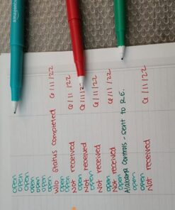 Amazon Basics Felt Tip Marker Pens, 24-Pack, Assorted Colors 24 Pack 34 71YcSeoz0AL