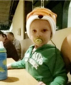 CozyPhones Kids Headphones Volume Limited with Thin Speakers & Super Soft Fleece Headband - Perfect Toddlers & Children's Earphones for Home, School & Travel - Fox 32 71YdHgYS5L