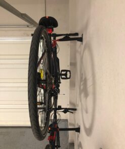 PHUNAYA Bike Hanger Wall Mount Bike Hook Horizontal Foldable Bicycle Holder Garage Bike Storage Bicycle Hoist Heavy Duty Screws (2 pack) Classic 2pack 37 71YdjMcwQFL