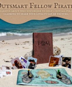 Tortuga 1667 Board Game, Treasure Plunder Game of Cards, Strategy, Deceit, and Luck for 2-9 Players 11 71YeXeTU1kL