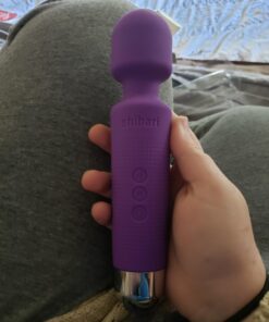 Shibari Mini Halo Vibrator, Wand Massager Vibe, Cordless, Quiet, High Power & Waterproof, Vibration Clitoris Stimulation, Adult Sex Toys, Personal Vibrator for Women, Sex Vibrators (Purple) Purple 22 71YfKaZ57sL