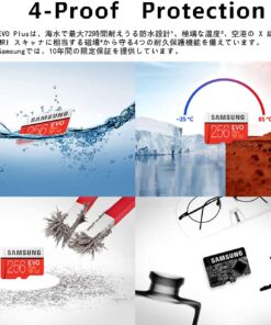 Samsung 256GB 95MB/s MicroSDXC EVO Select Memory Card with Adapter (MB-ME256DA/AM) 15 71YfR2Iq4vS