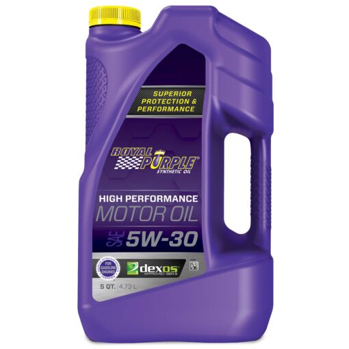 Royal Purple 51530 API-Licensed SAE 5W-30 High Performance Synthetic Motor Oil - 5 qt., Model:ROY51530 5 Quart (160 Ounces)