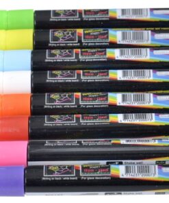 FlashingBoards Liquid Chalk Marker Pen 8 Color Pack for LED Writing Board 7113 17 71YfqhzNDL