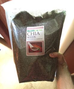 Healthworks Chia Seeds Raw (96 Ounce / 6 Pounds) | Premium & All-Natural | Contains Omega 3, Fiber & Protein | Great with Shakes, Smoothies & Oatmeal | Packaging May Vary 96 Ounce (Pack of 1) 33 71YfuD nMjL