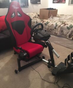 OpenWheeler Advanced Racing Simulator Seat Driving Simulator Gaming Chair with Gear Shift Mount Red 44 71Yg2XZR8ML