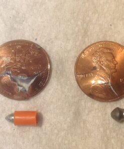 Crosman Fast Flight LF1754 Lead-Free .177-Caliber Pointed Pellets (150-Count),orange 41 71YgG4xp29L