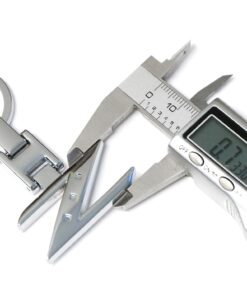 iJDMTOY Chrome Polished Ally Metal Letter Z Key Chain Ring Compatible With Nissan 240ZX 280ZX 300ZX 350Z 370Z Z Car 17 71Yh BA40BL