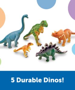 Learning Resources Jumbo Dinosaurs - Toddler Learning Toys, Dinosaurs Toys for Kids Ages 3+, Dinosaur Games Standard Packaging 33 71YhTvpsSML