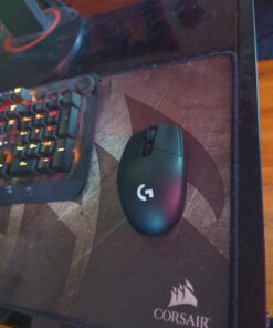 Logitech G305 LIGHTSPEED Wireless Gaming Mouse, Hero 12K Sensor, 12,000 DPI, Lightweight, 6 Programmable Buttons, 250h Battery Life, On-Board Memory, PC/Mac - Black 42 71YiE 42GtL