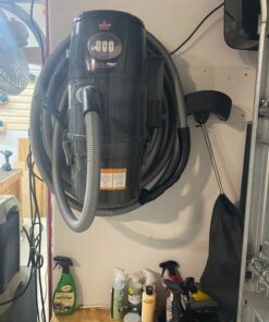 BISSELL Garage Pro Wall-Mounted Wet Dry Car Vacuum/Blower With Auto Tool Kit, 18P03, Stealth Metallic Gray 51 71YivBFWFiL