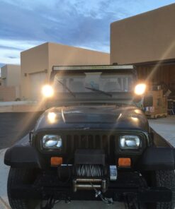 Nilight 52Inch 300W Curved Spot Flood Combo LED Light Bar LED Driving Lamp Off Road Lights LED Work Light for Trucks Boat Jeep Lamp,2 Years Warranty 52Inch 300W LED Lights 31 71Yj oh 8L