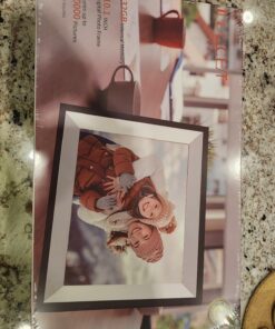10.1 inch WiFi Digital Picture Frame, 32GB Smart Digital Photo Frame with WiFi Share Photo Video via Frameo App 10.1" Brown 43 71YjNtblhjL