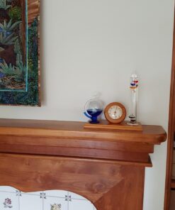 Lily's Home Analog Weather Station, with Galileo Thermometer, Glass Barometer, and Analog Hygrometer, 5 Multi-Colored Spheres (10.5 in x 12 in) 23 71YjXCKpzL