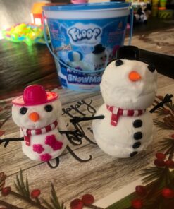 Play Visions Floof Modeling Clay - Reuseable Indoor Snow - Mr. & Mrs Snowman Set With Endless Creations and 22 Molding Accessories 24 71Yjz6ApYOL
