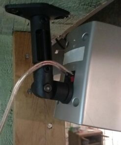 VideoSecu 5 Speaker Wall Ceiling Mount Brackets Black for Home Theater Satellite Speakers 1XZ (Black, 5 Pack) 36 71Yl IeLKmL