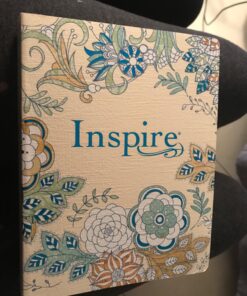 Tyndale NLT Inspire Bible (Softcover, Aquamarine): Journaling Bible with Over 400 Illustrations to Color, Coloring Bible with Creative Journal Space - Religious Gift that Inspires Connection with God Paperback 53 71Yl9hTHFdL