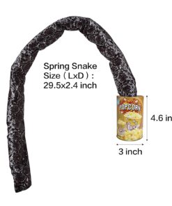 Alternative view of VANVENE Gag Gift Shocking Toys Popcorn Can with Realistic Rubber Fake Snake Set Prank Joke Toy for Halloween Party Christmas Favors