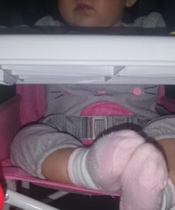 Summer Infant Pop n Sit Portable Booster Chair, Pink Booster Seat for Indoor/Outdoor Use Fast, Easy and Compact Fold, 15x14x15 Inch 42 71YlSYYMohL