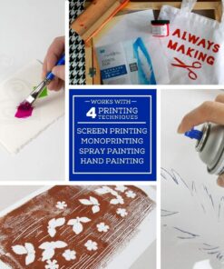 Grafix Impress Stencil Films, 12 by 18-Inch, 6-Pack 12" x 18" 11 71YlUoBpo L