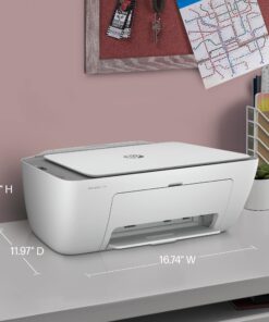 HP DeskJet 2755e Wireless Color inkjet-printer, Print, scan, copy, Easy setup, Mobile printing, Best-for home, Instant Ink with HP+,white 24 71YlaSyVCWL