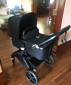 Bugaboo Fox Complete Full-Size Stroller, Black - Fully-Loaded Foldable Stroller with Advanced Suspension and All-Terrain Wheels 25 71YlrXXaYuL