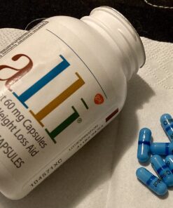 alli Weight Loss Diet Pills, Orlistat 60 mg Capsules, Non Prescription Weight Loss Aid, 120 Count Refill Pack 29 71YmBJQ0TQL