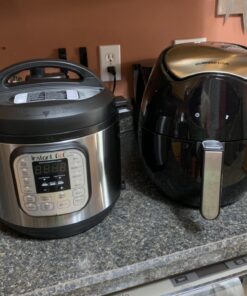 GoWISE USA Ming's Mark GW22621 Electric Air Fryer, 3.7 QT, Black 24 71YmDT3TsL