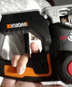 Worx 20V AXIS 2-in-1 Cordless Reciprocating Saw & Jig Saw, Orbital Cutting Reciprocating Saw, Pivoting Head Jigsaw Tool with Tool-Free Blade Change, Power Share WX550L – Battery & Charger Included 20V Battery + Charger Included 63 71YmZAQyMnL