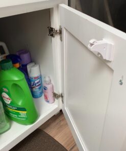 Eco Baby Magnetic Cabinet Locks for Babies - Magnetic Baby Proofing Cabinet Locks, Child Locks for Cabinets Drawers Doors for Back to School - Easy Installation No Tools Required (12 Pack and 2 Keys) 45 71YmeZeRRL