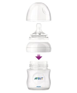 Philips AVENT Natural Polypropylene Bottle, Clear, 4 Ounce, 4 Count 15 71Ymnn2OTJL 1