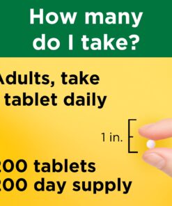 Nature Made Vitamin B12 500 mcg, Dietary Supplement for Energy Metabolism Support, 200 Tablets, 200 Day Supply 200 Count 19 71Yo2R3i vL