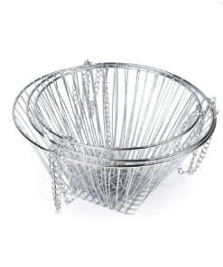 Fox Run Three Tier Hanging Wire Baskets, 11 x 11 x 6.75 inches, Chrome 21 71YoePRzUmL