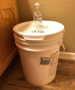 Twin Bubble Airlock and Carboy Bung (Pack of 2) 34 71YpIbjSHML