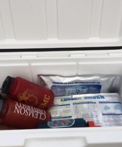 Cooler Shock Ice Packs for Cooler, Strong, Reusable, Premium Ice Pack and Lunch Cooler Set for Long Term Use, Cools Faster Than Ice, 3 Pack 41 71YpLJ99pJL